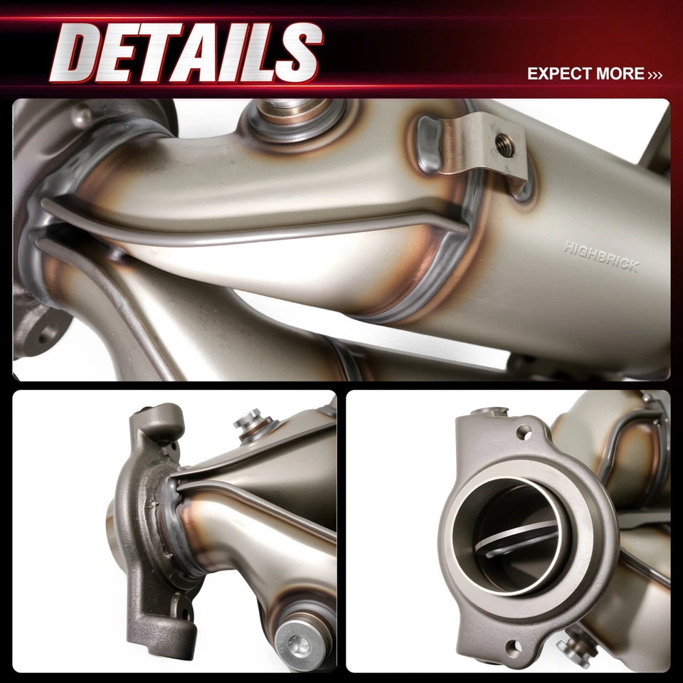 Manifold Catalytic Converter For 2001 2002 2003 Toyota RAV4 2.0L l4 EPA - Image 3 of 4