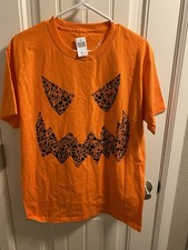 NWT DISNEY PARKS M shirt adult medium MED orange Mickey Mouse HALLOWEEN 2017