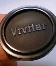 Vivitar 58mm Front Lens cap slip on type vintage Plastic