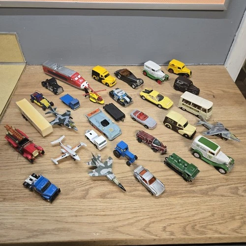 Lot Of 30 Vintage Vehicles Some Matchbox