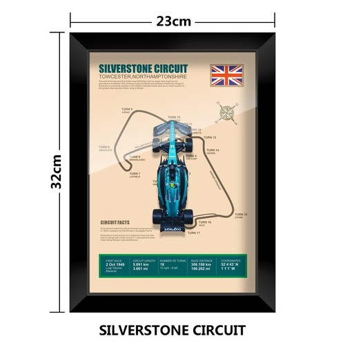 Formula 1 Diecast Display Frame – Aston Martin F1 1:43 Model Car - Picture 11 of 24