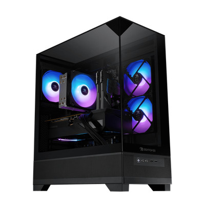 iBUYPOWER ESA7R77XT01v10 Gaming PC Desktop Ryzen 7 8700F 4.1GHz AMD Radeon RX