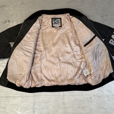 Vintage 90s NFL G-III Carl Banks Oakland Raiders Full Zip Leather