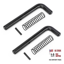 819T 2Packs Trailer Gate Spring Latch Kit for Carry-On Utility Trailers, Heavy