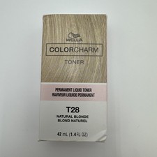 Wella Color Charm Permanent Liquid Toner T28 Natural Blonde 42ml/1.4 oz