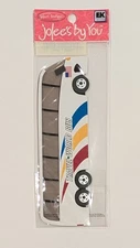 RARE Jolee's By You Tour Bus Mini Scrapbooking Embellishment