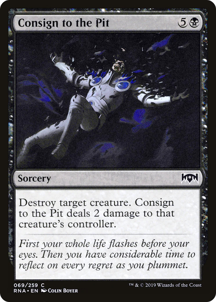 Consign to the Pit [Ravnica Allegiance] Magic MTG