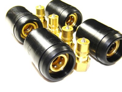 Carpet Cleaning Brass Quick Connect with Heat shield (Set of 4)