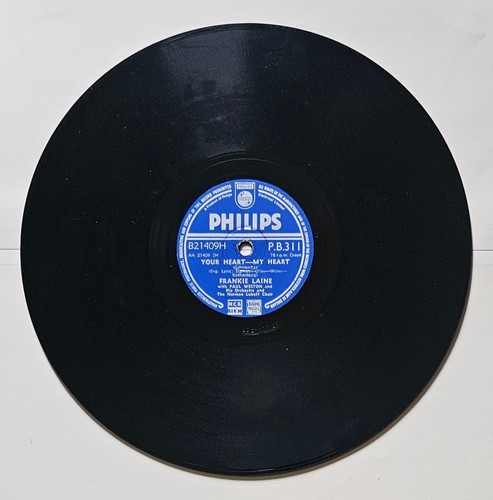 Frankie Laine - Rain, Rain, Rain / Your Heart - My Heart - 78rpm🔹️Tested - Foto 5 di 6
