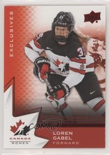 2020 Upper Deck Team Canada Juniors Women's WC Exclusives /250 Loren Gabel 0l2