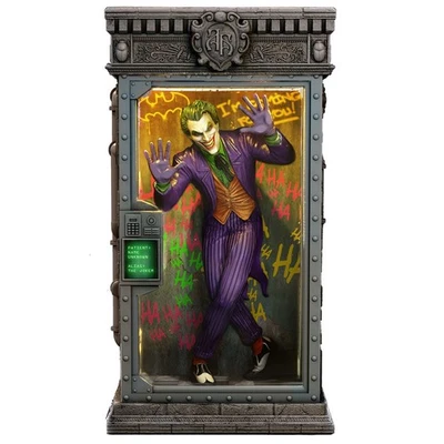 THE BRADFORD EXCHANGE Bradford Exchange The Joker Batman: Arkham Asylum Cell Block Villain Sculpture