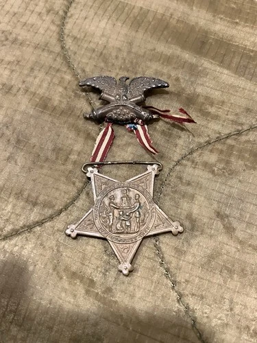 Original GAR Civil War Veteran’s Medal - Grand Army Of The Republic - No Ribbon