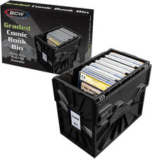 BCW Graded Certified Comic Book Storage Plastic Bin Stackable Boxes