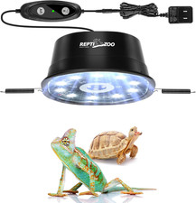 UVB Reptile Light with Dimming, LED UVB Light Bulb Fixture for Bearded Dragon Ge