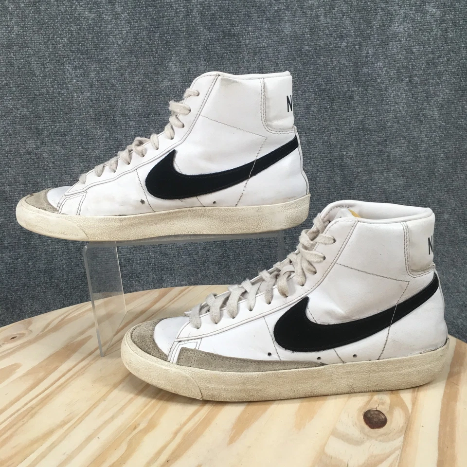 Nike Shoes Womens 9.5 Blazer Mid 77 High Top Lace Up Sneakers CZ1055-D0 White - Image 2 of 4
