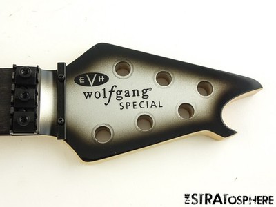 Eddie Van Halen EVH Wolfgang Special NECK, EBONY Compound Radius, Silverburst