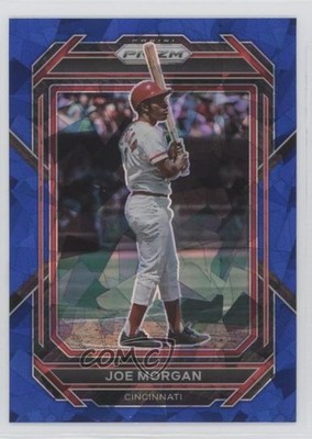 2023 Panini Prizm Blue Ice Prizm Joe Morgan #263 HOF 1k90