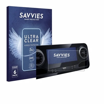 6 Pièces Protection Film Ecran pour Mercedes-Benz Sprinter 2018 MBUX 7" - Photo 1/4