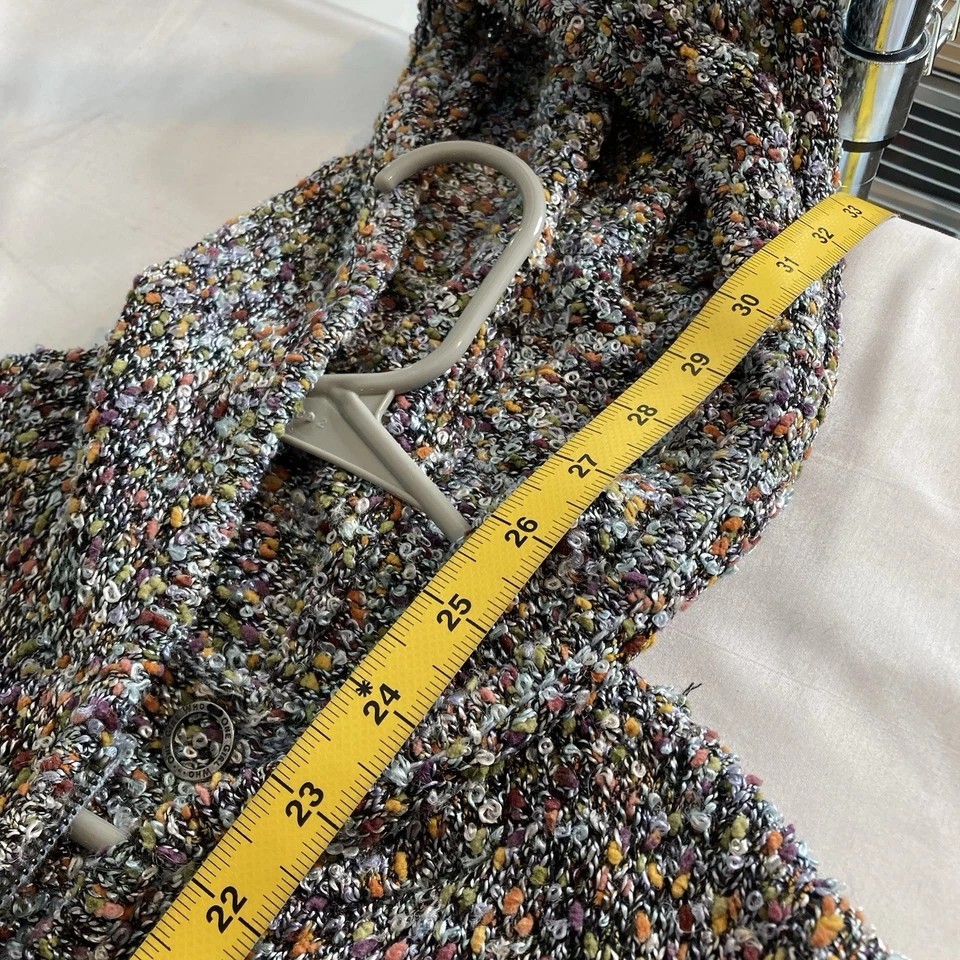 Женский вязаный длинный кардиган с капюшоном Anthropologie One Girl Who EST. Размер L - Изображение 3 из 4