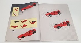 LEGO RACERS FERRARI F1 Scuderia PIT 8672 Instruction Manual Only