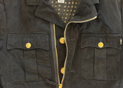Rare 1990s JPG Jean Paul Gaultier Military Jacket Neo Res Size 34