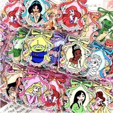 10 pc Planar Resin acrylic flatback 1285106 Mixed Cartoon 4cm 1.6"