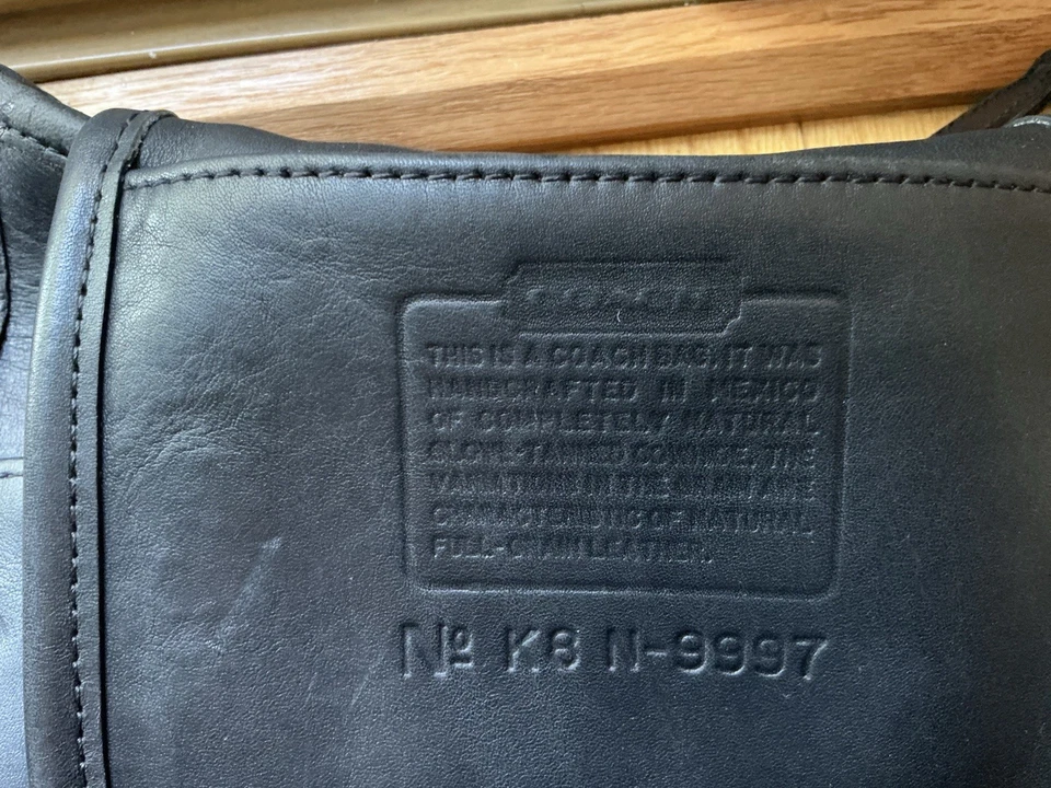 COACH VTG #9997 Legacy Leather Small Zip  Shoulder Crossbody Bag, 90s - Image 2 of 4