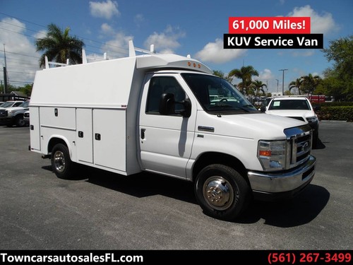2015 Ford E-Series Van KUV Cutaway Cargo Van 61,000 Miles!
