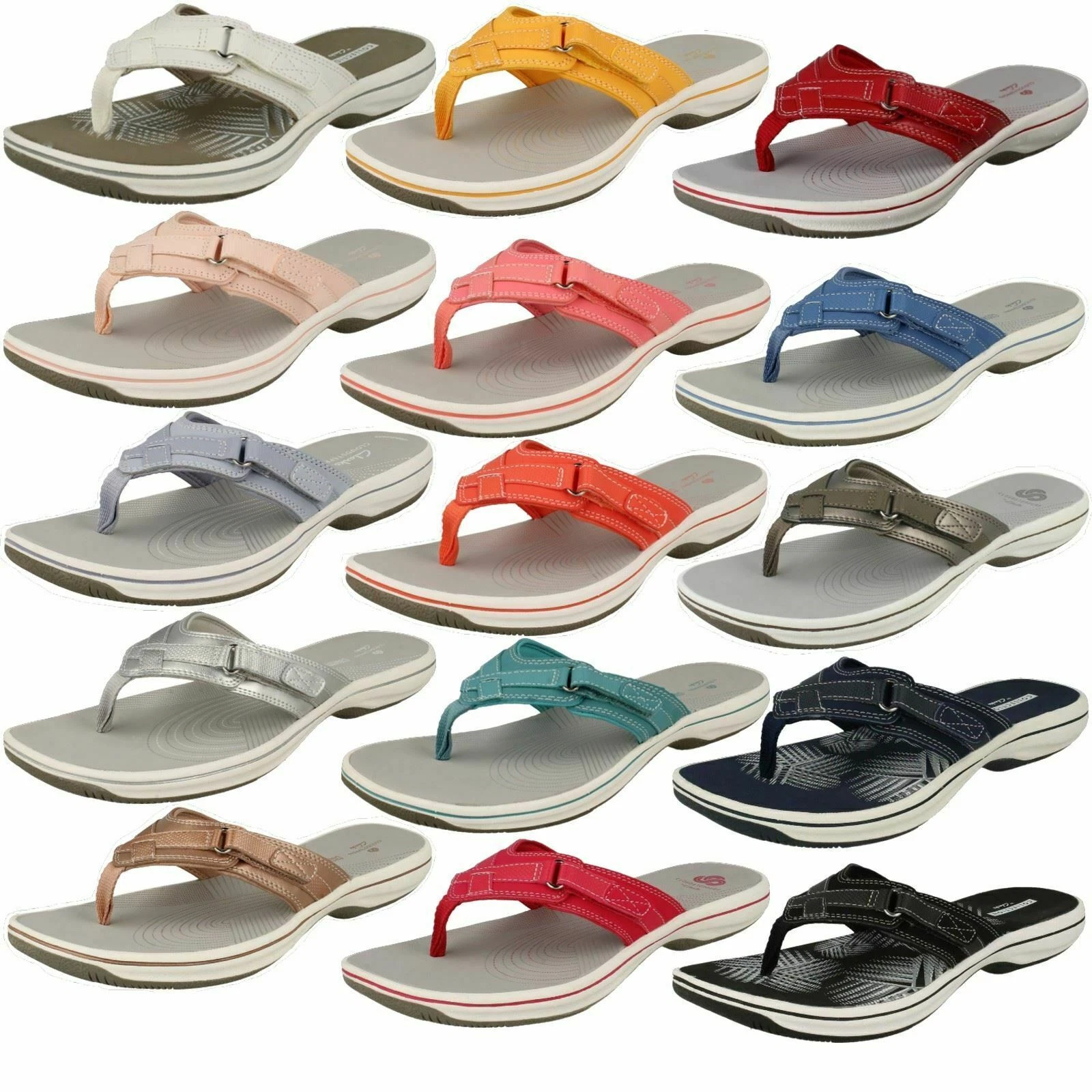 Sandali Da Donna Clarks A Posteriore Brinkley Sea