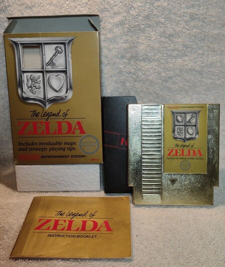 Legend of Zelda (Gold 5-screw) NES