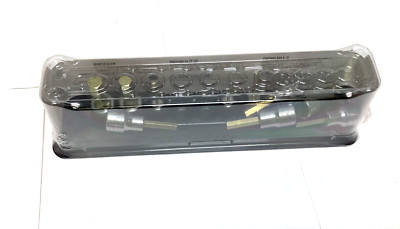 NEW Snap-on 1/4'' 3/8'' dr 2 to 10 mm Allen Hex Socket Driver SET 210EFTAMY Sealed