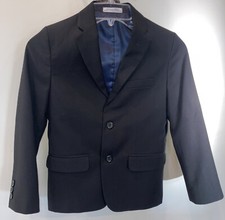 IZOD Boys Black Two Button Blazer, Size 8, Wore once