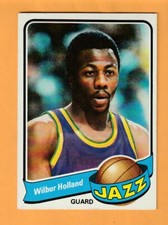 Wilbur Holland Utah Jazz 1979-80 Topps #99 New Orleans Privateers