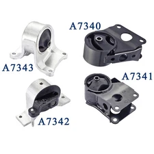 4PC Engine Motor & Automatic Transmission Mount for 02-06 Nissan Altima l4 2.5L