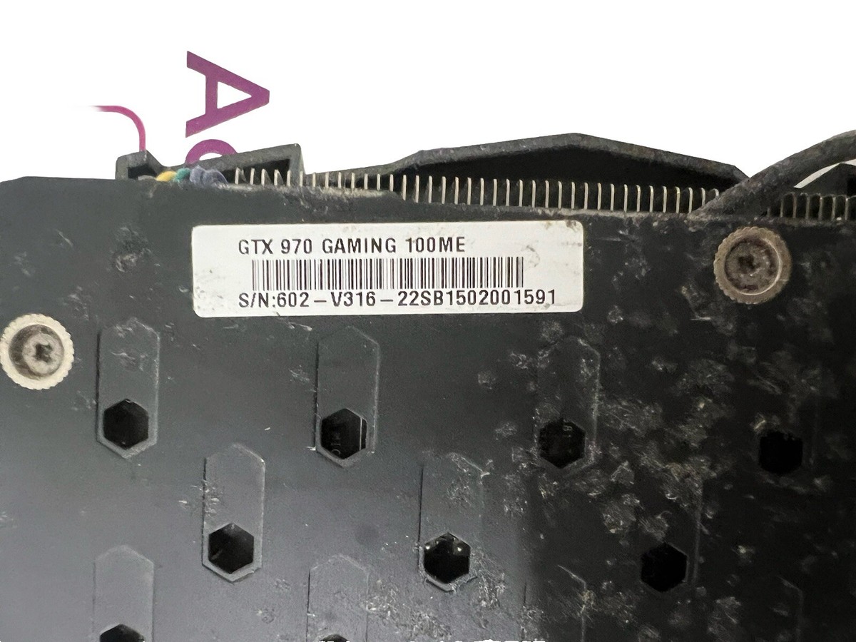 MSI GTX 970 GAMING 100ME 4GB GDDR5 1140MHz Graphics Card Limited