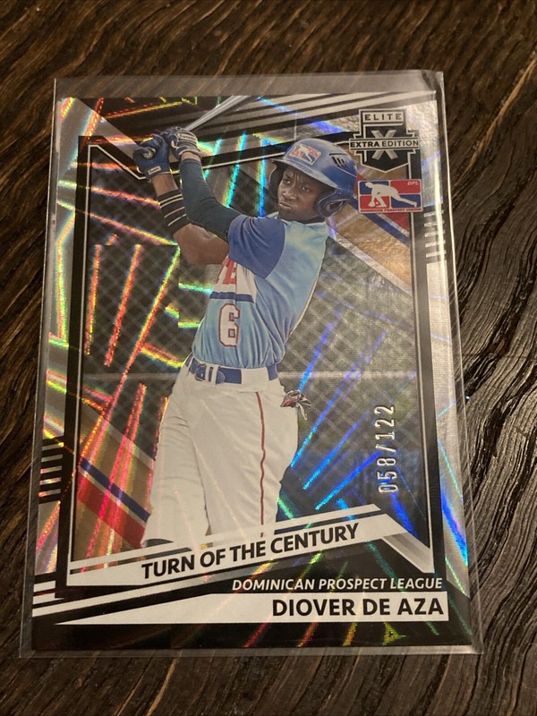 Diover De Aza 58/122 SSP Mets RC DPL 2022 Rookie Elite Extra Edition