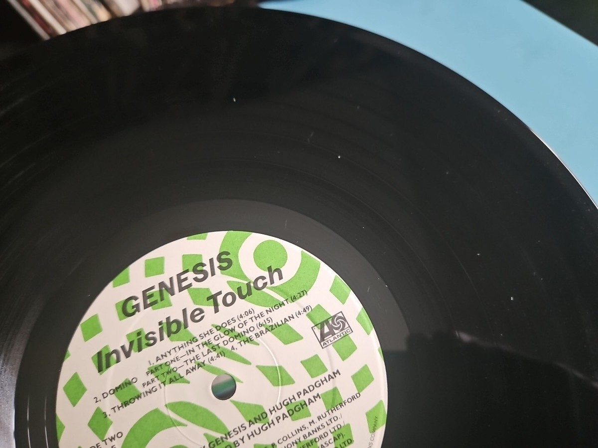 Genesis ‎– Invisible Touch 1986 NM LP Album Rock Pop Atlantic