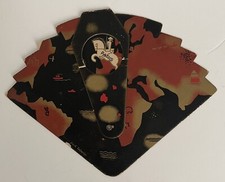  PUBLICITE EN FORME D EVENTAIL  POUR LES GALERIES LAFAYETTES