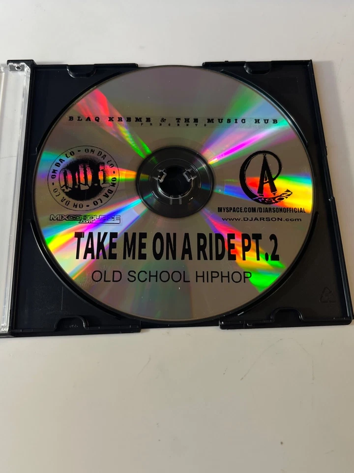 DJ ARSON TAKE ME ON A RIDE PART. 2 OLD SCHOOL HIP HOP NYC PROMO MIXTAPE MIX CD Foto 3 de 4
