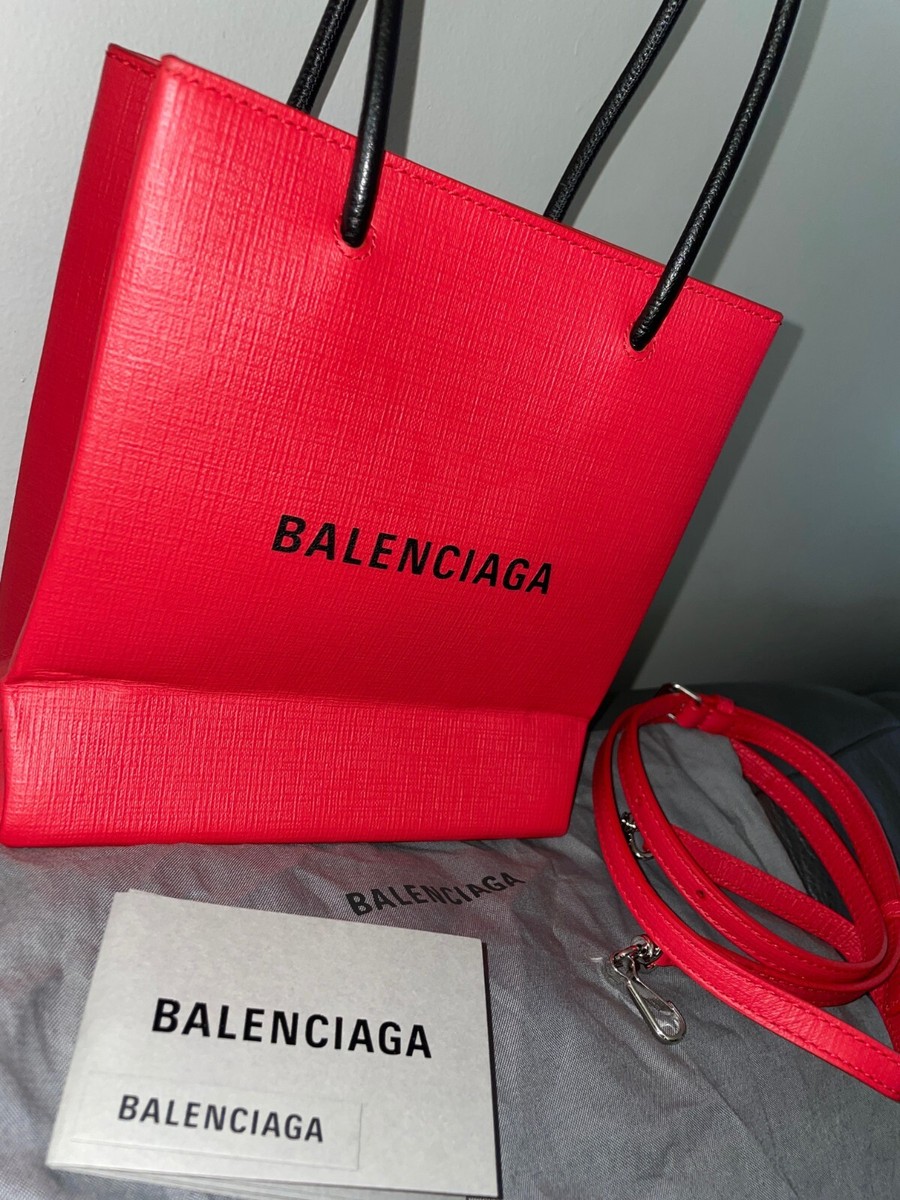 VIP【関税送料無料】希少 BALENCIAGA SHOPPING BAGS Balenciaga Shopping Tote Crossbody Bag | eBay