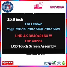 UHD 4K 5D10Q89745 for Lenovo Yoga 730-15IKB 81CU0002US LCD Touch Screen Assembly