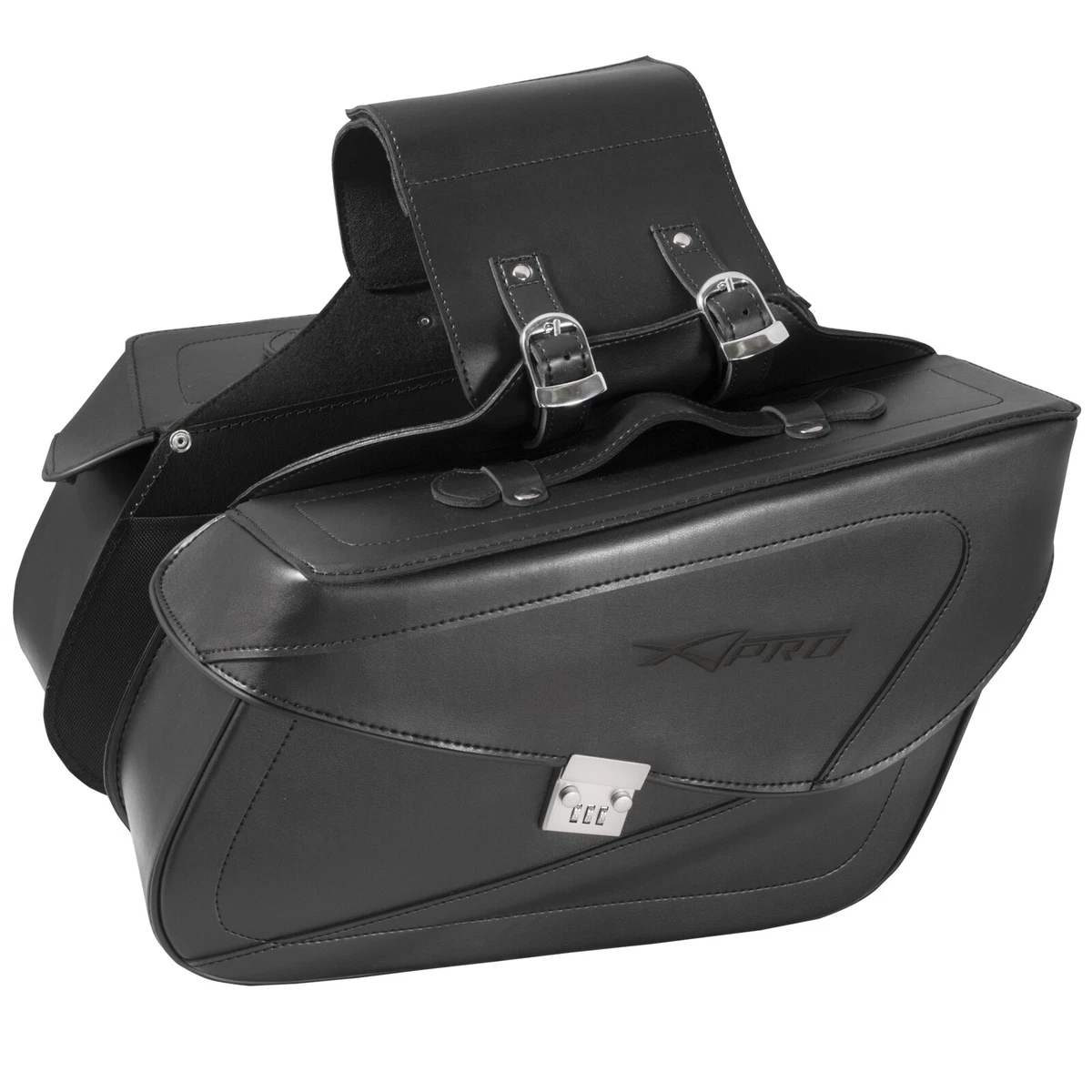 Borse Bisacce Rigide Borse Laterali Custom Moto Universali Nero