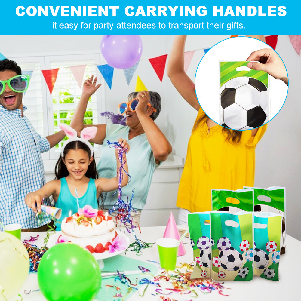 40pcs Sport Theme Waterproof Gift Packaging For Kids Plastic Football