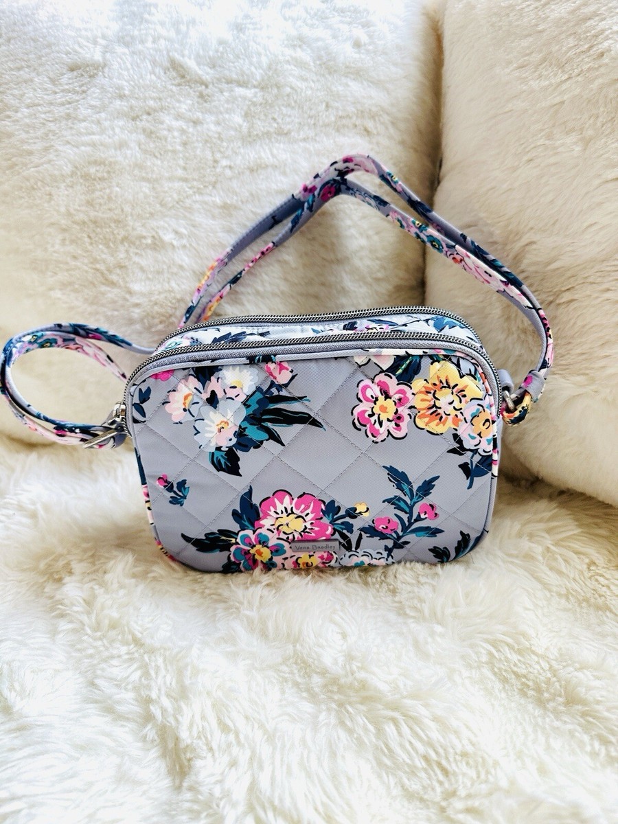 Evie Crossbody Vera Bradley Black Crossbody Bag Evie Crossbody In Daisies