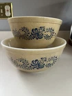 Vintage Pyrex Homestead Mixing Bowls