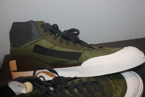 Nike Drop-Type Mid N.354 Summit White Legion Green Mens Size 15 - Picture 5 of 10