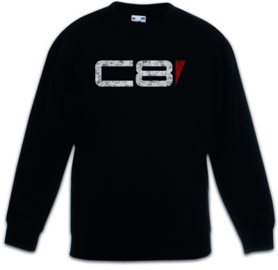 C8 LOGO Kids Boys Girls Pullover Jack Mass Normandy Sign Sheppard Effect