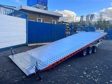 TILT HYDRAULIC TRAILER 18ft x 7ft  5.5m x 2.1m Trailer 3500kg ALUMINIUM FLOOR