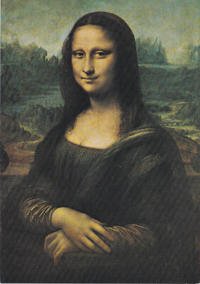 Alte Kunstpostkarte - Léonard de Vinci - La Jaconde (Mona Lisa)