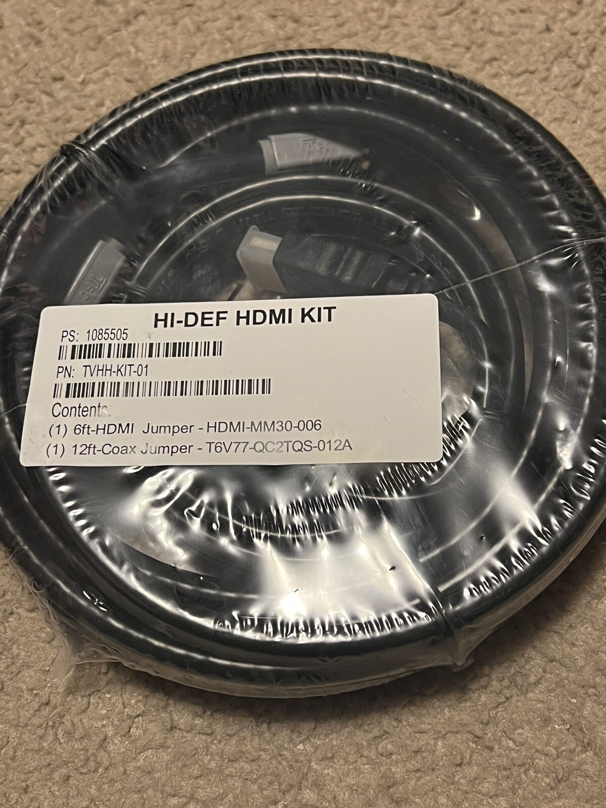 6ft High-Speed HDMI Cable with 4K Support-image